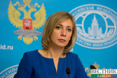 Zakharova to Vestnik Kavkaza: Russia shares Azerbaijan's approach to South Caucasus platform
