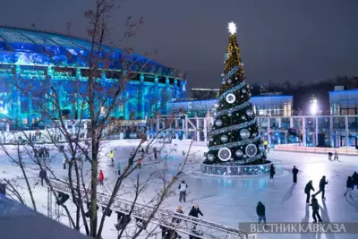 Largest high-tech ice rink opens at Luzhniki Stadium in Moscow